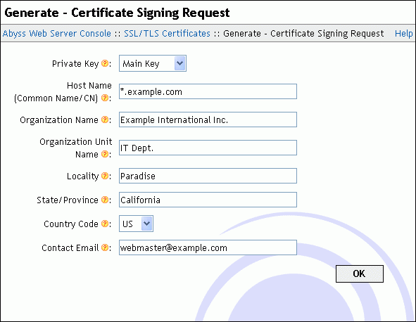 Certificate Signing Request  CSR  Generation