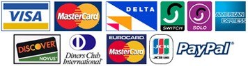 Accepted Credit Cards